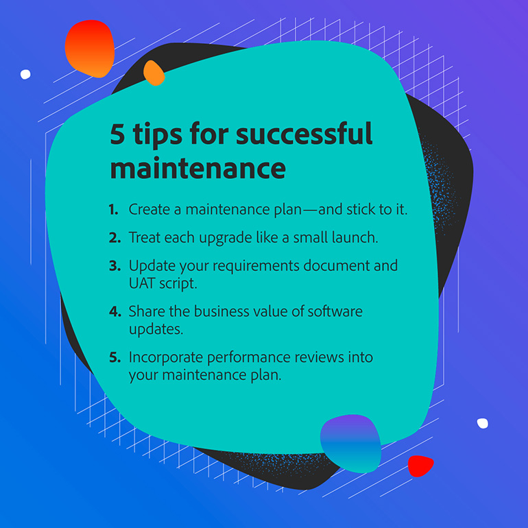 Blog maintenance tips image
