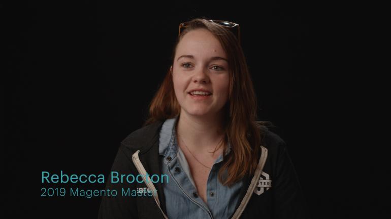 Magento Master Rebecca Brocton